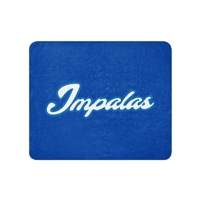 Sherpa Blanket | Poudre Football | Crownline Script Logo