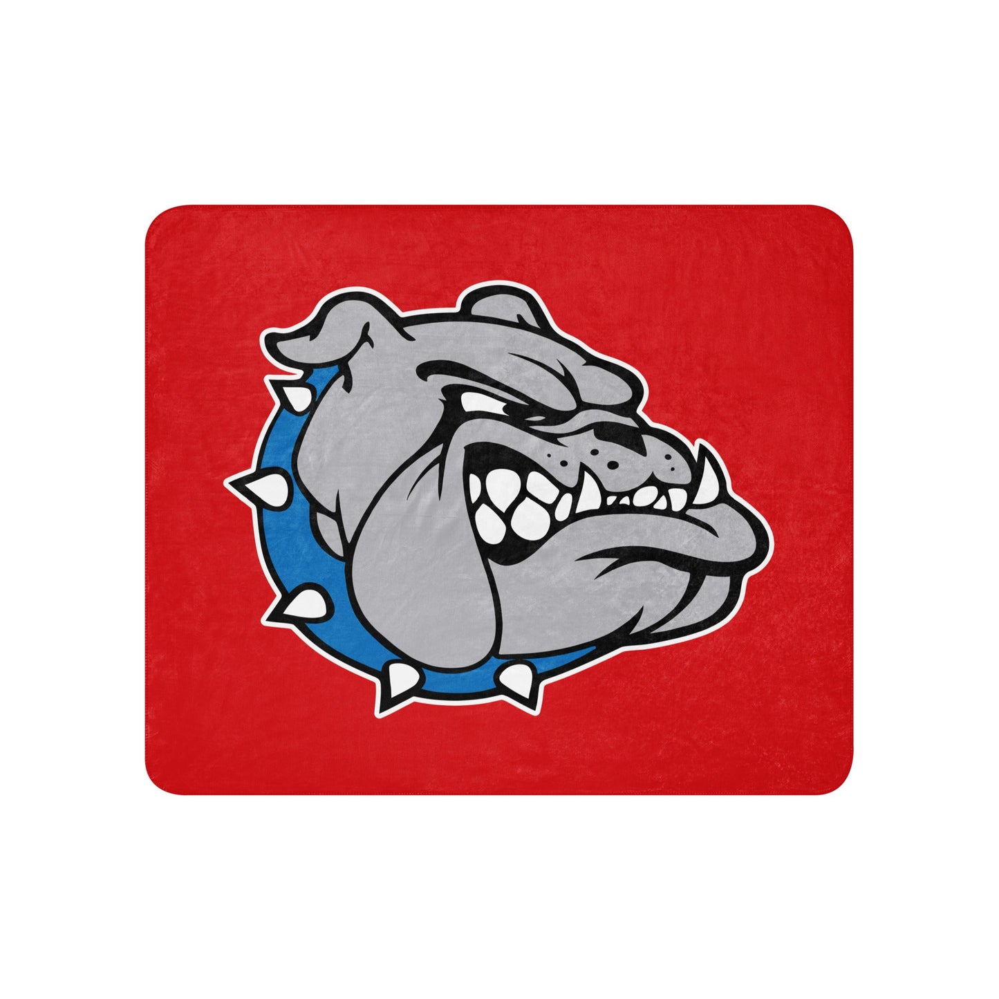 Sherpa Blanket | Pretty Prairie Bulldog Football
