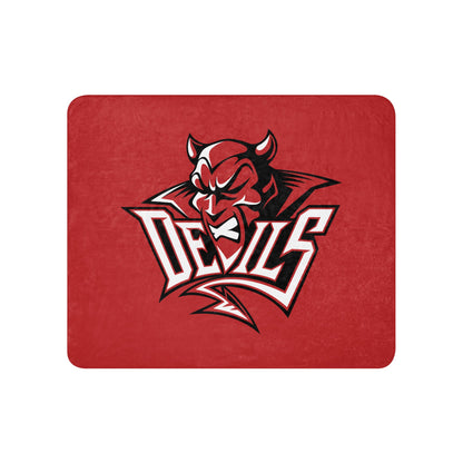 Sherpa Blanket | Red Springs Track and Field | Mascot Logo