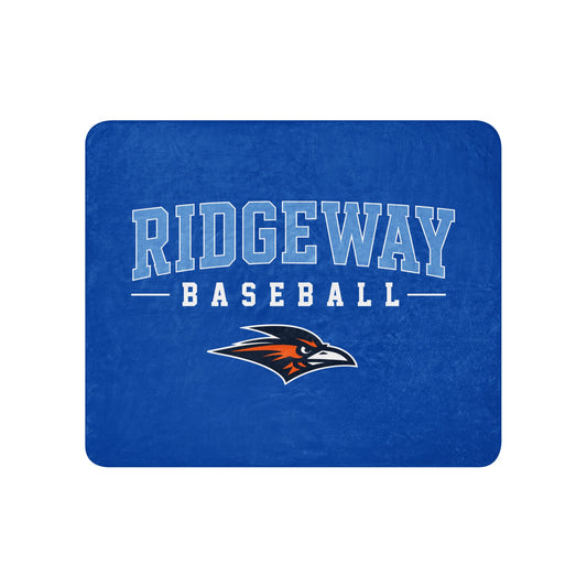 Sherpa Blanket | Ridgeway High School Baseball | Athletics Logo