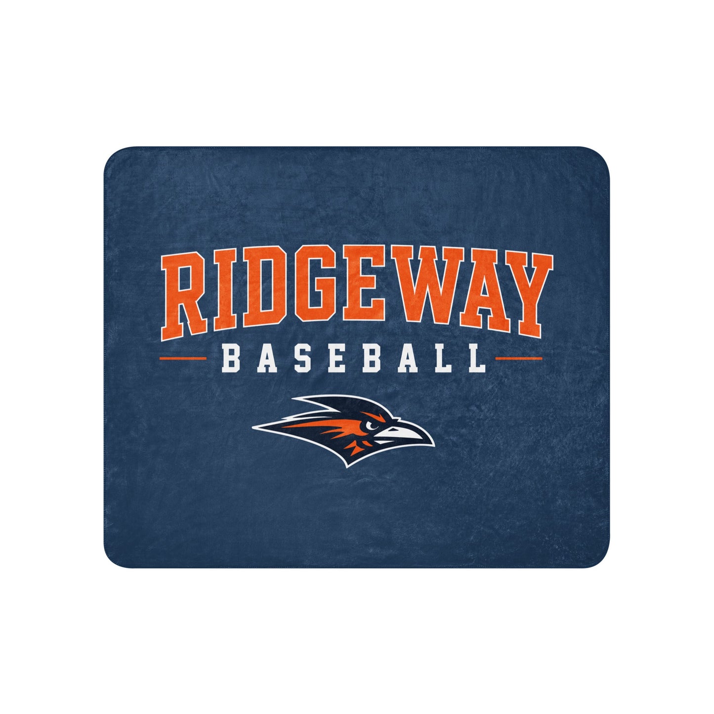 Sherpa Blanket | Ridgeway High School Baseball | Emblem Logo