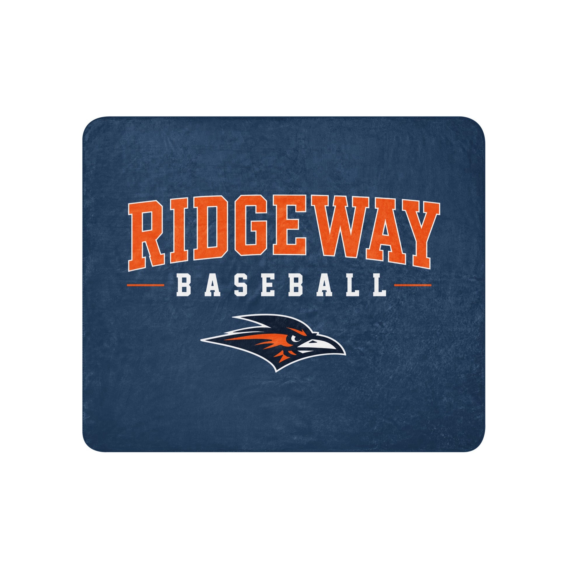 Sherpa Blanket | Ridgeway High School Baseball | Emblem Logo