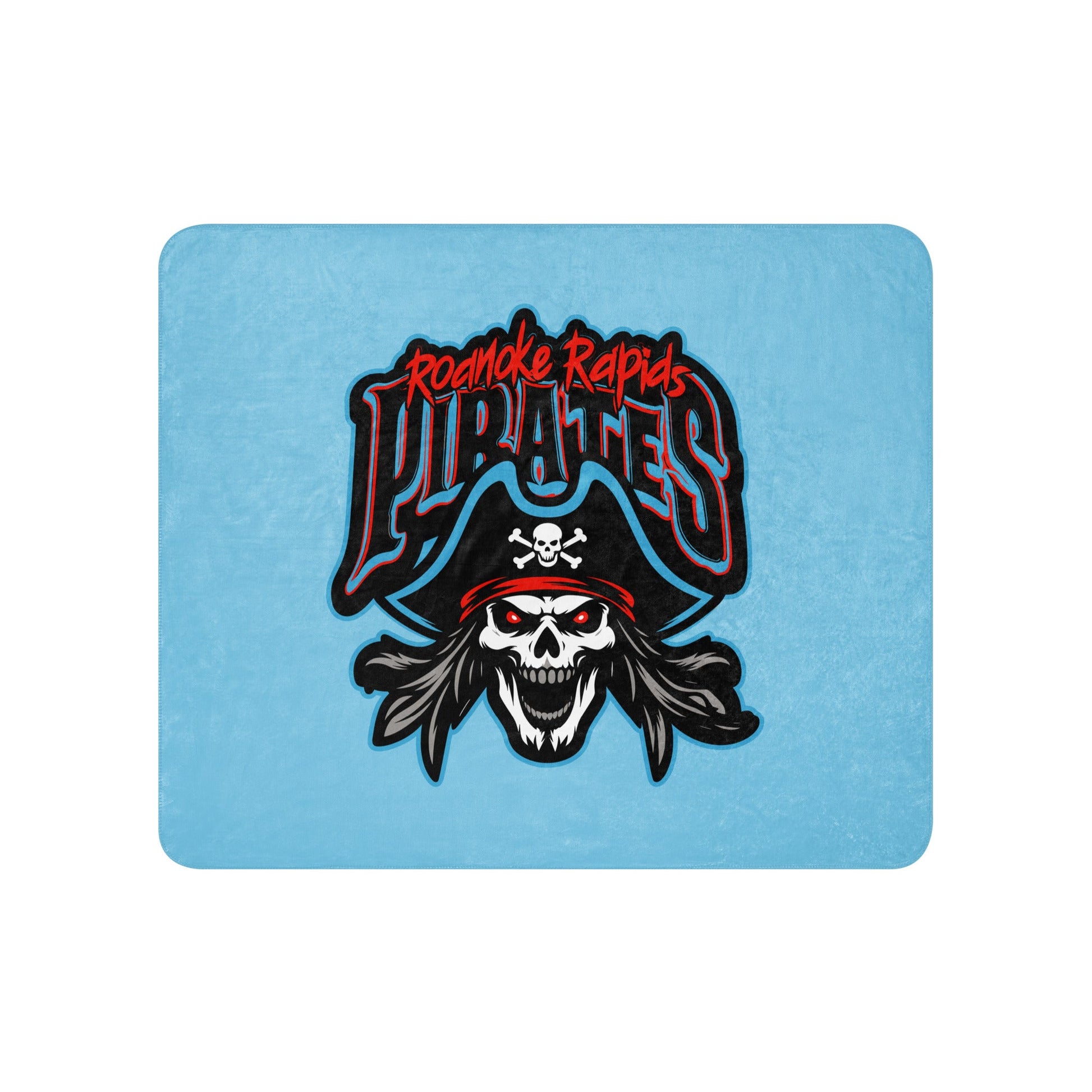 Sherpa Blanket | Roanoke Rapids Pirates | Reaver Captain Logo