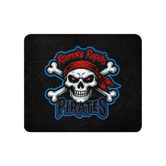 Sherpa Blanket | Roanoke Rapids Pirates | River Raiders Logo
