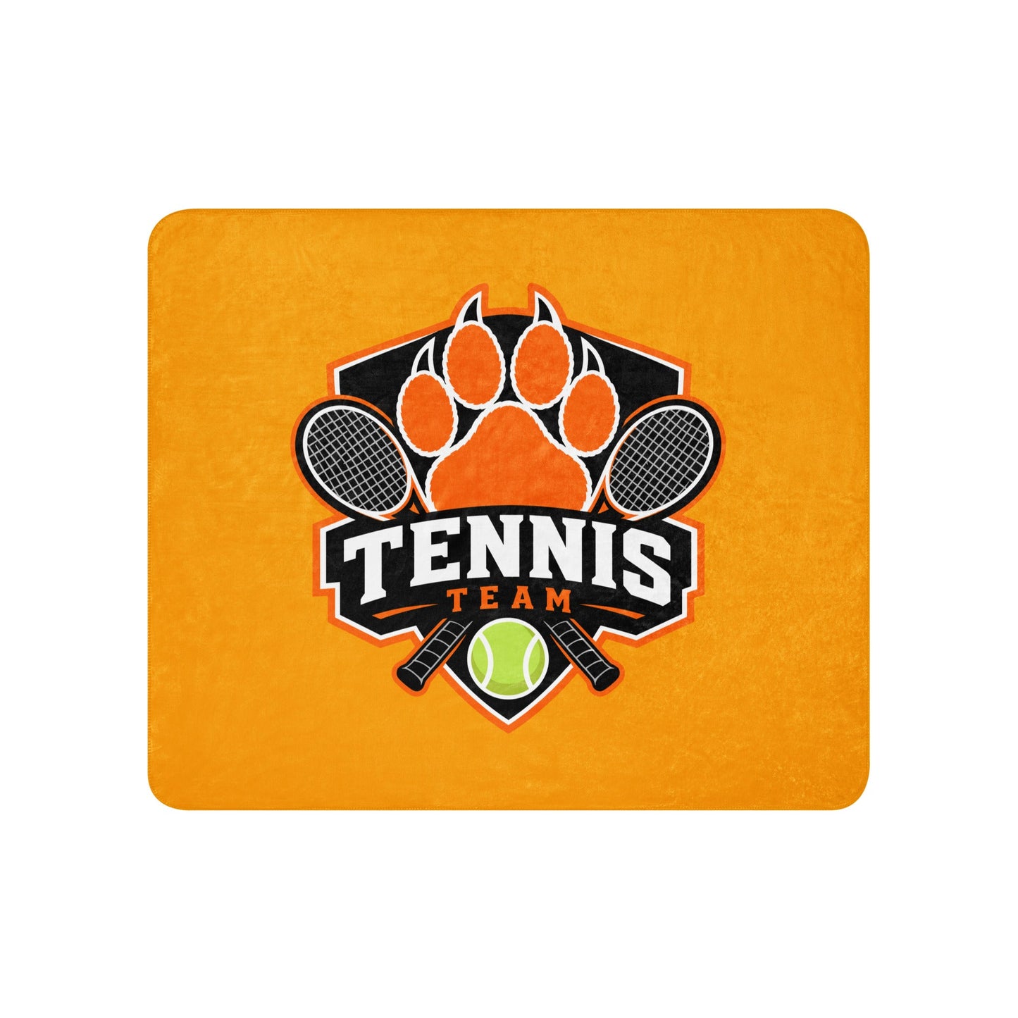 Sherpa Blanket | Rock Springs High School Tennis | Crest Logo