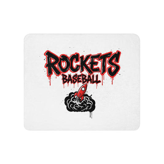 Sherpa Blanket | Rockets Baseball | Alt Logo 2