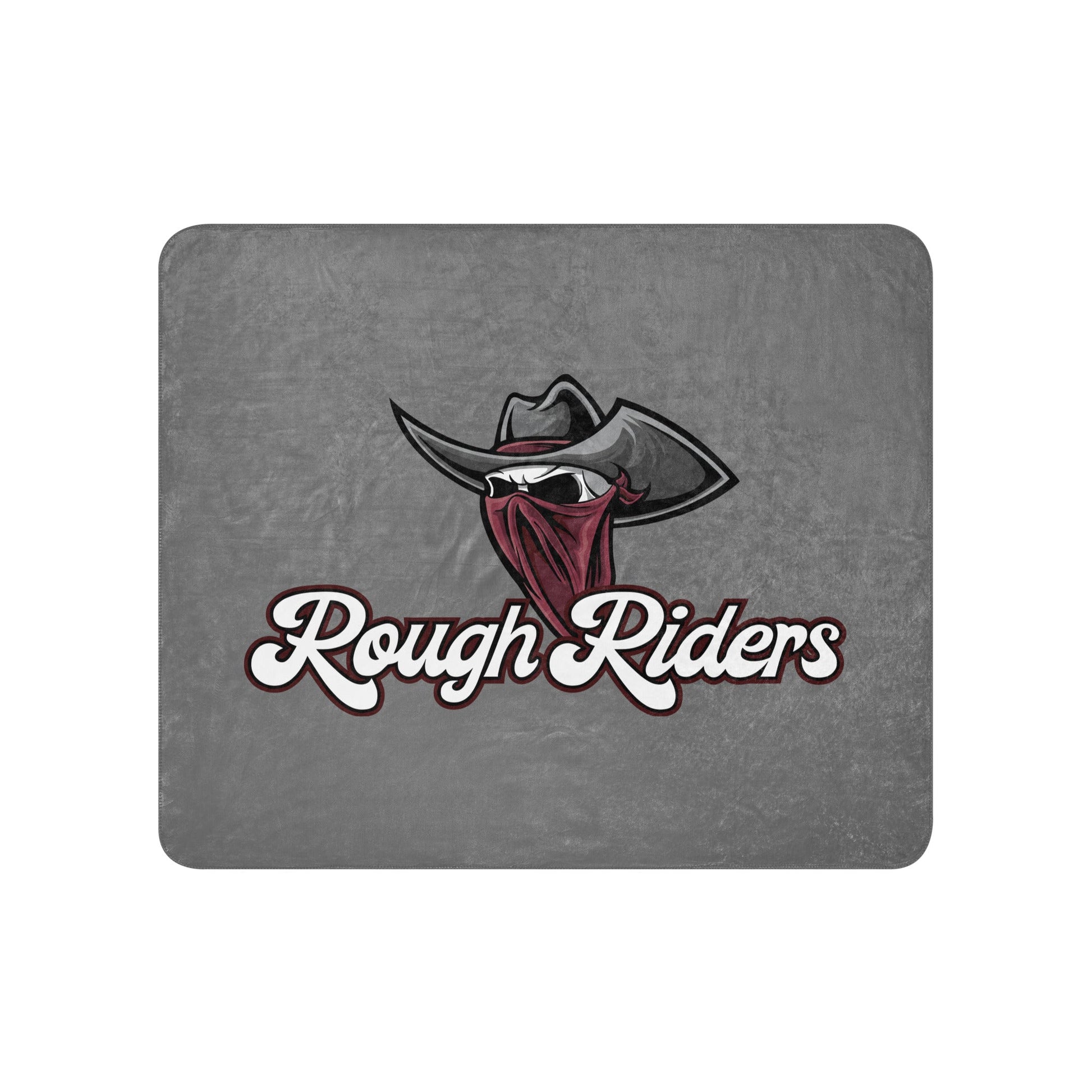 Sherpa Blanket | Rough Riders | Masked Man Logo