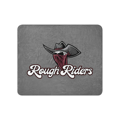 Sherpa Blanket | Rough Riders | Masked Man Logo