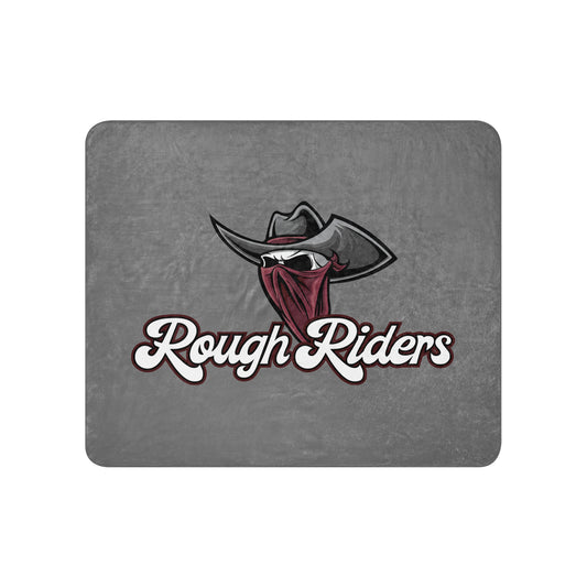 Sherpa Blanket | Rough Riders | Masked Man Logo