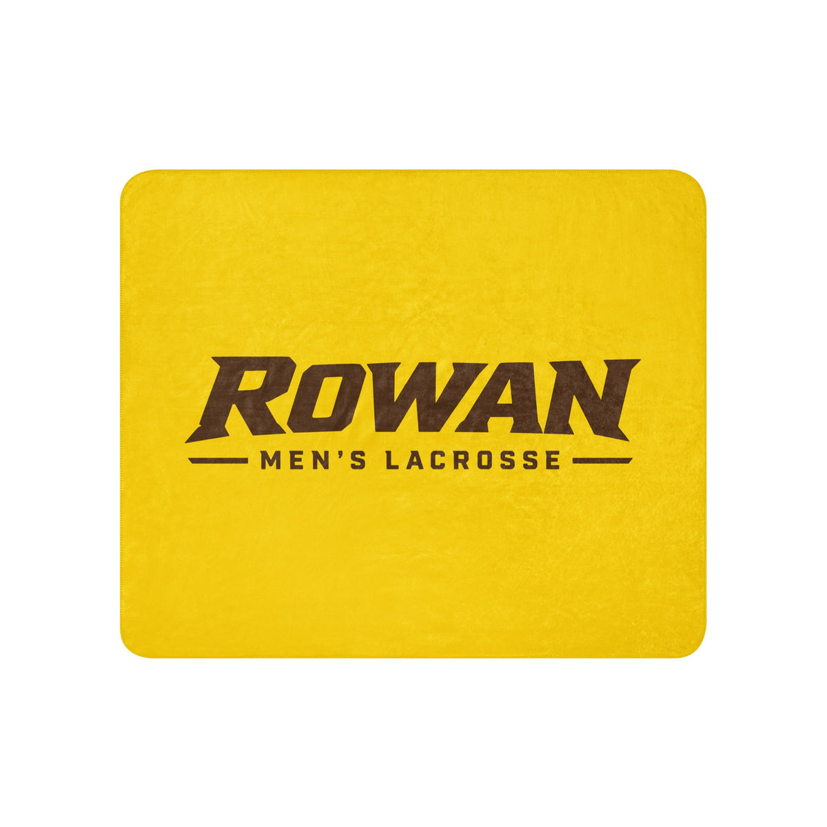 Sherpa Blanket | Rowan Men’s Lacrosse | Modern Script Logo
