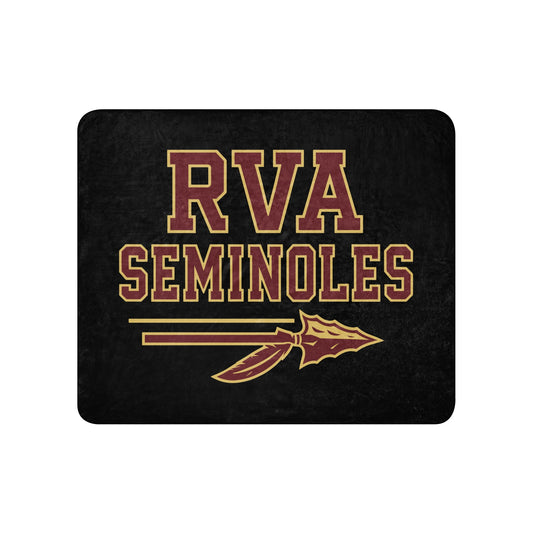 Sherpa Blanket | RVA Seminoles | Script Logo