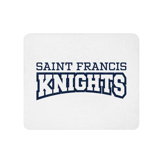 Sherpa Blanket | Saint Francis School | Modern Script Logo