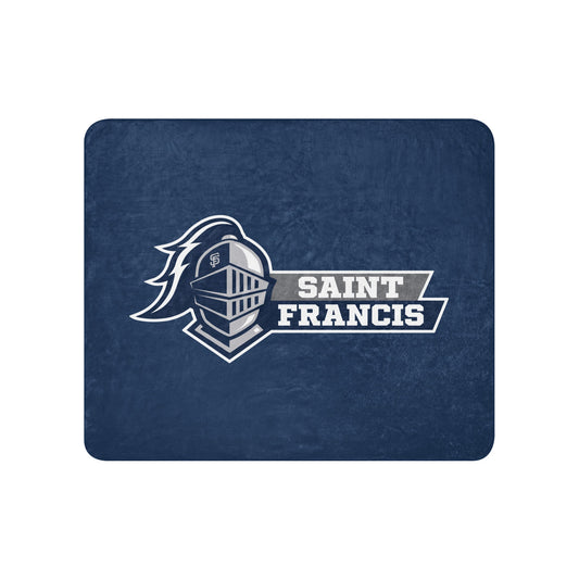 Sherpa Blanket | Saint Francis School | Vanguard Logo