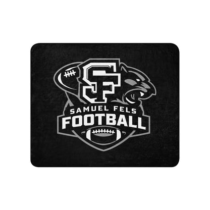 Sherpa Blanket | Samuel Fels Football | Crest Logo