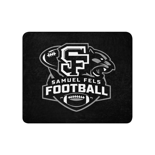 Sherpa Blanket | Samuel Fels Football | Crest Logo