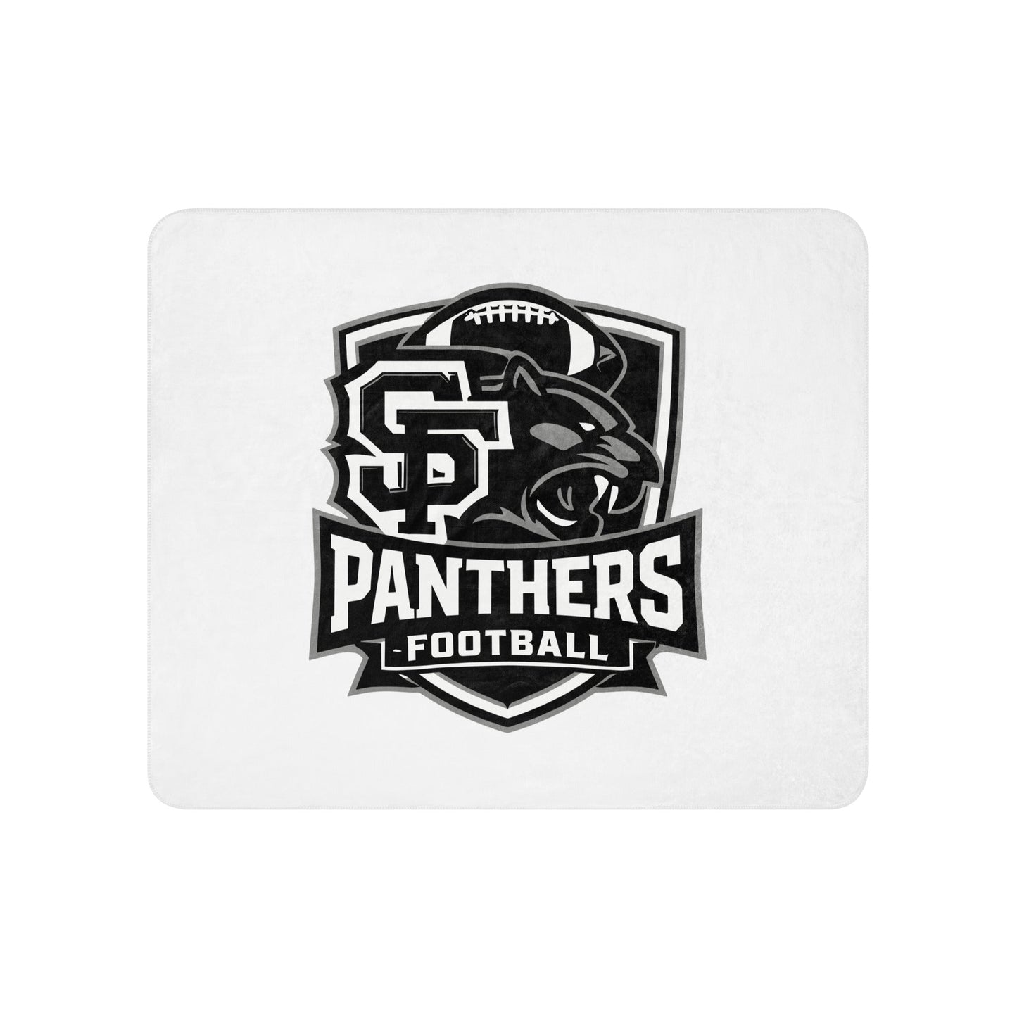 Sherpa Blanket | Samuel Fels Football | Shield Logo
