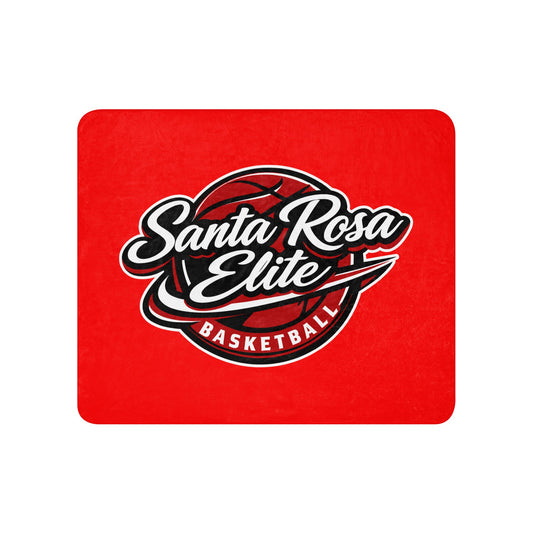 Sherpa Blanket | Santa Rosa Elite | Crimson Crest Logo