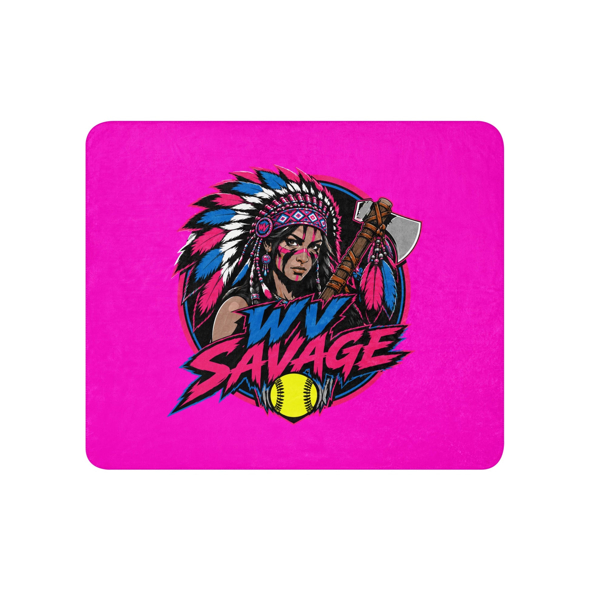 Sherpa Blanket | Savage | Crest Logo