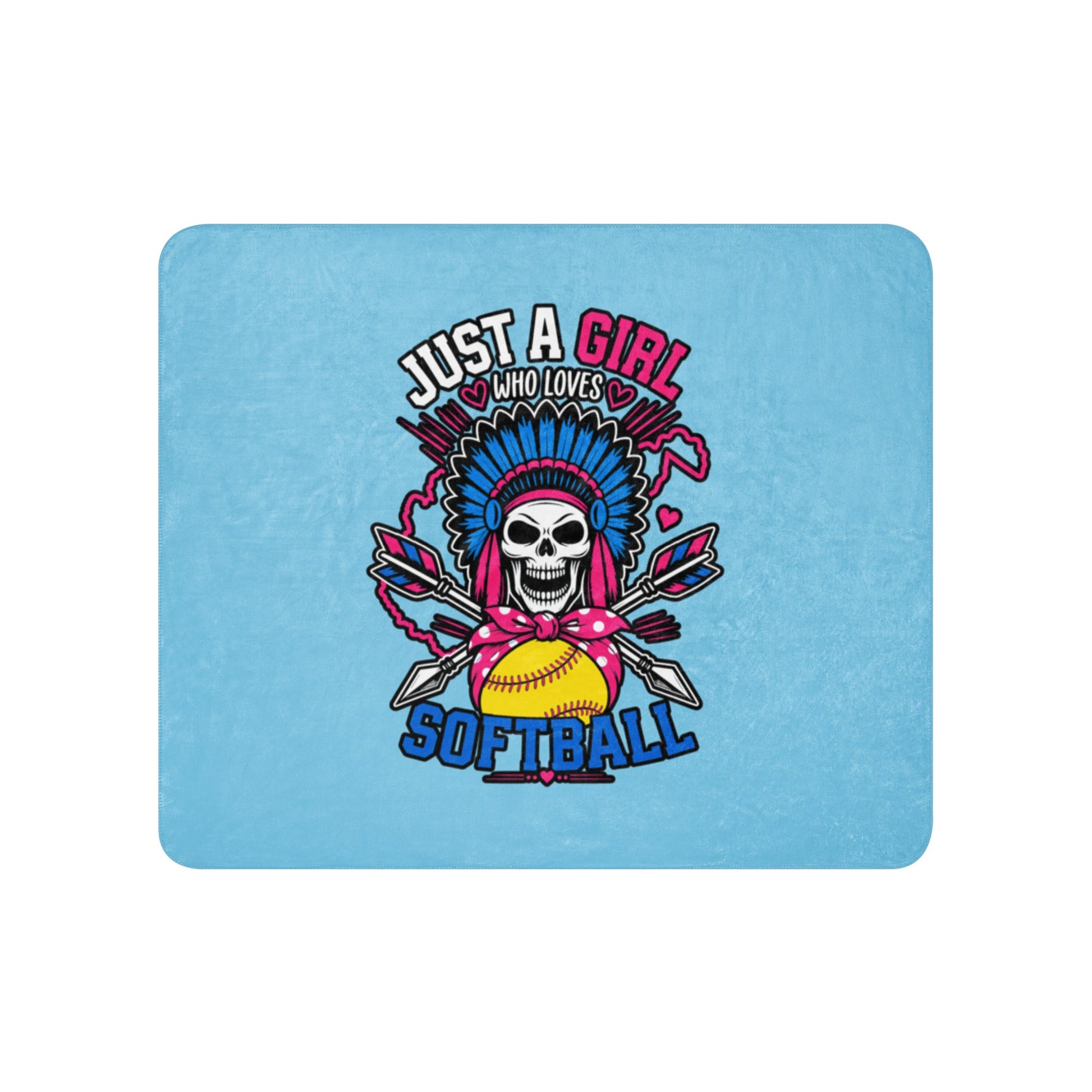 Sherpa Blanket | Savage Softball | Athletics Logo
