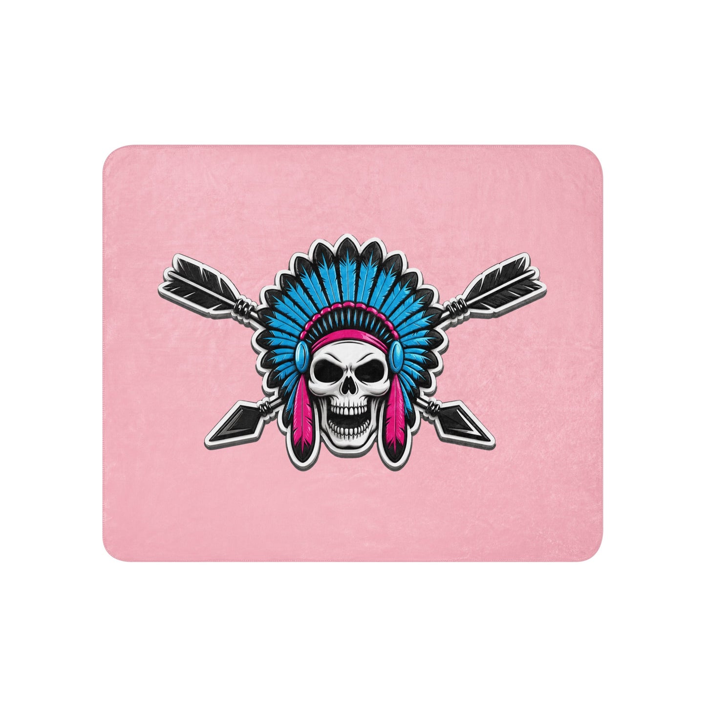 Sherpa Blanket | Savage Softball | Chief Skullcrest Logo