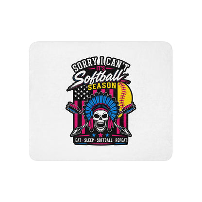 Sherpa Blanket | Savage Softball | Tribal Ace Logo