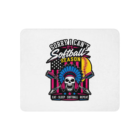 Sherpa Blanket | Savage Softball | Tribal Ace Logo