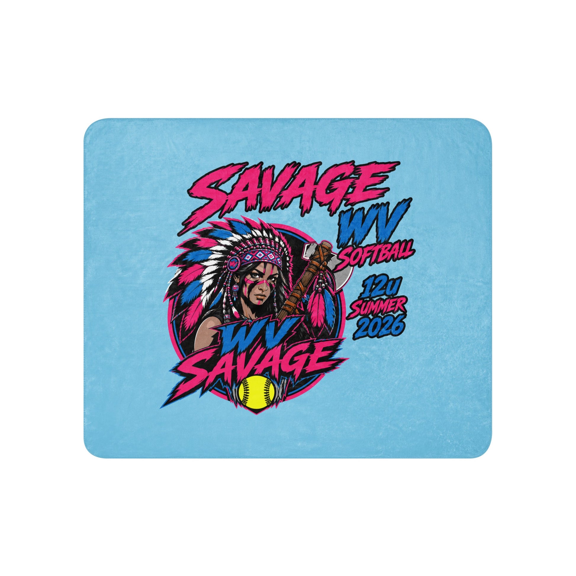 Sherpa Blanket | Savage | Vanguard Logo