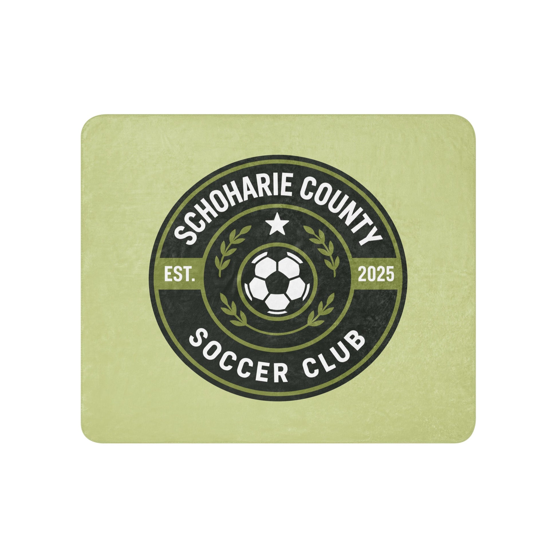 Sherpa Blanket | Schoharie County Soccer Club | Badge Logo