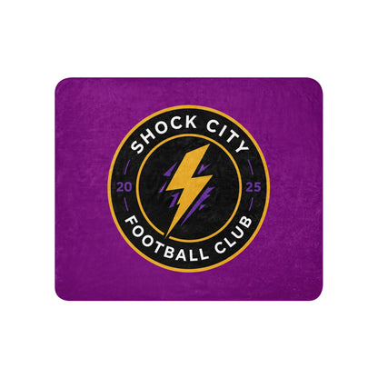 Sherpa Blanket | Shock City FC | Badge Logo
