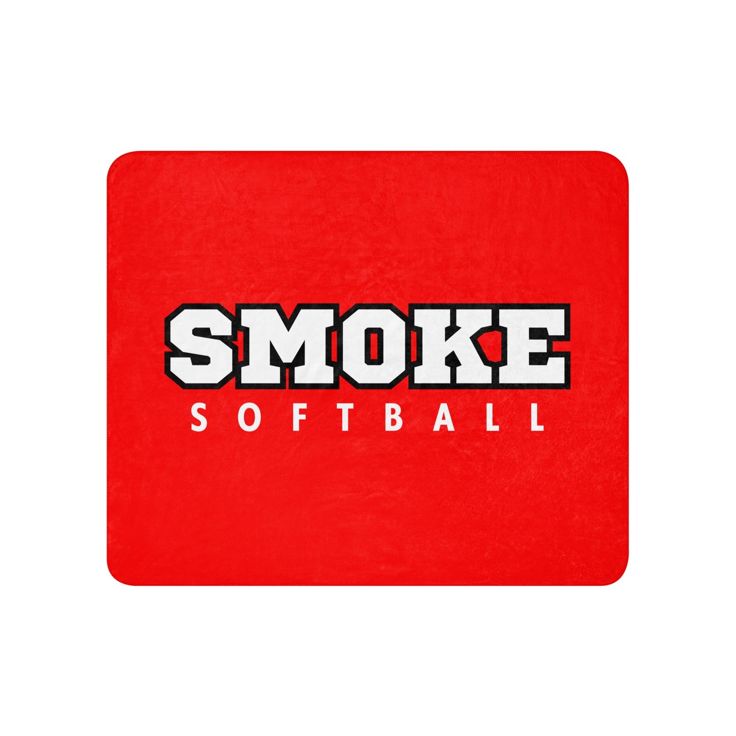 Sherpa Blanket | Smoke 14U Softball | Crest Logo