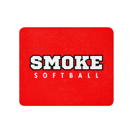 Sherpa Blanket | Smoke 14U Softball | Crest Logo