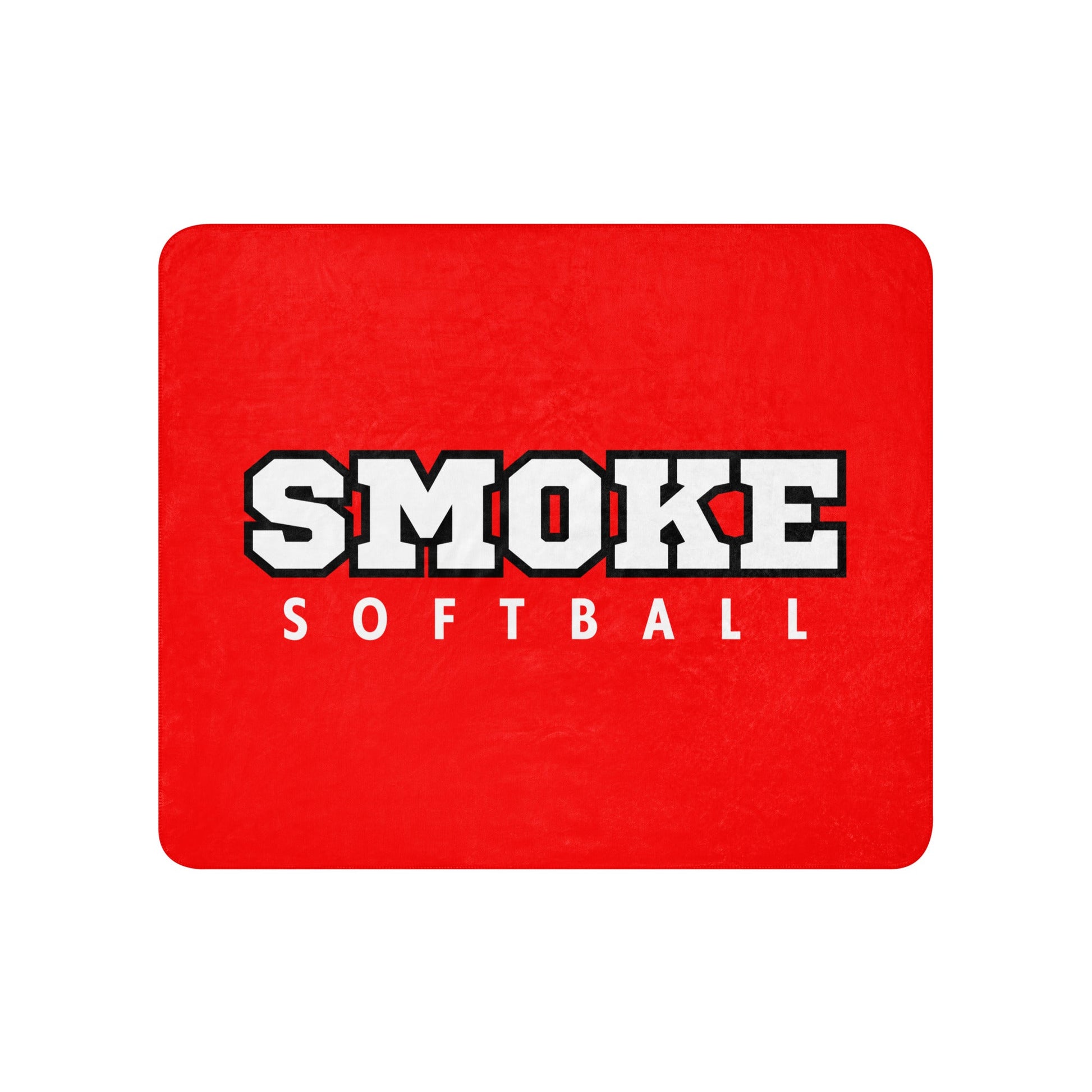 Sherpa Blanket | Smoke 14U Softball | Crest Logo