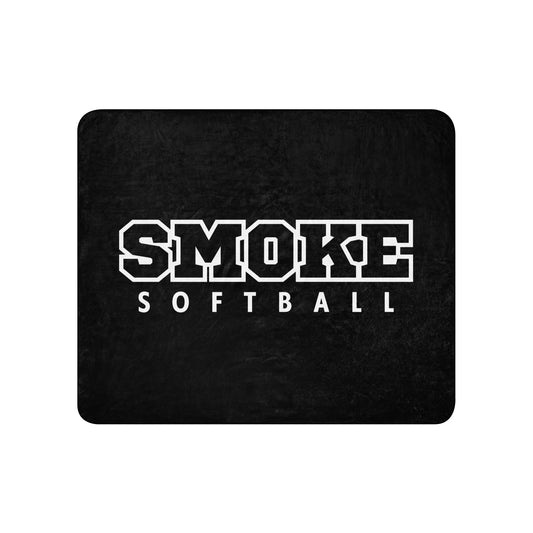Sherpa Blanket | Smoke 14U Softball | Emblem Logo