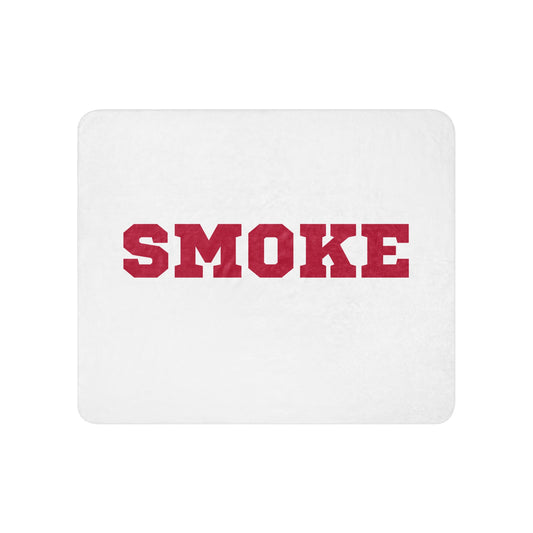 Sherpa Blanket | Smoke 14U Softball | Modern Script Logo