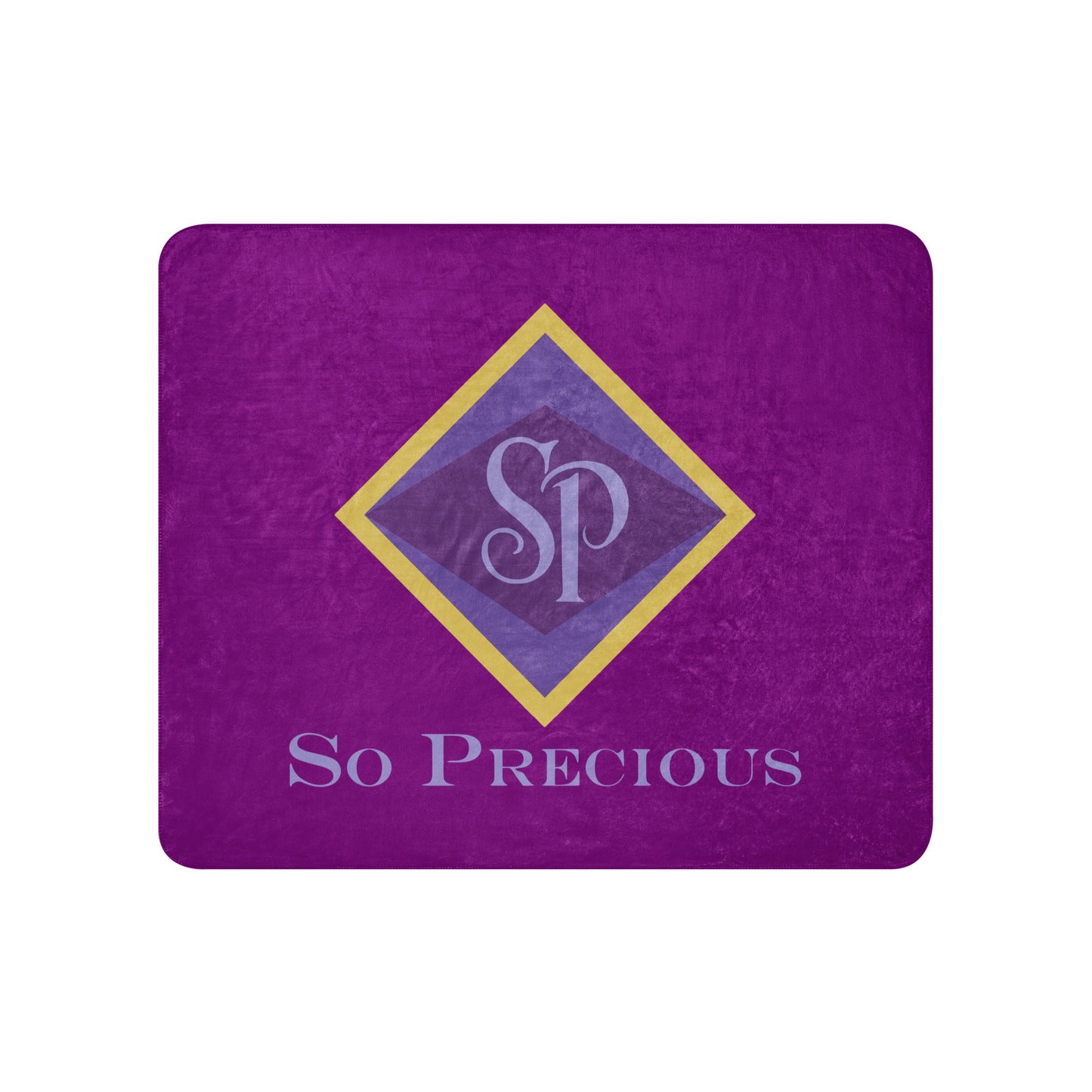 Sherpa Blanket | So Precious Goods | Amethyst Aura Logo