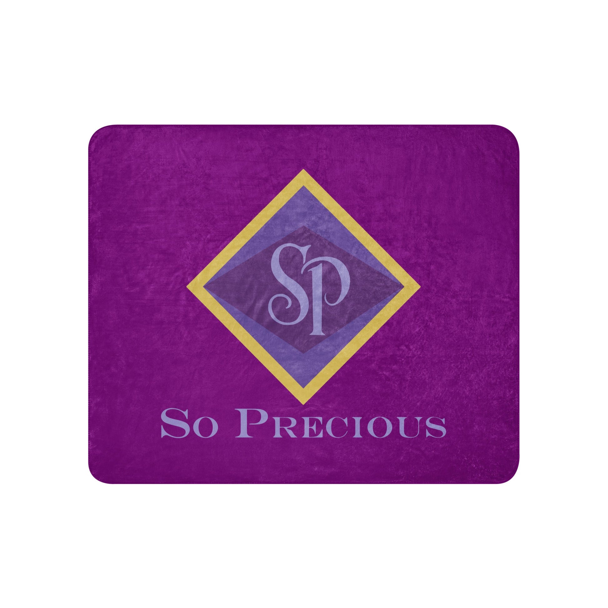Sherpa Blanket | So Precious Goods | Amethyst Aura Logo