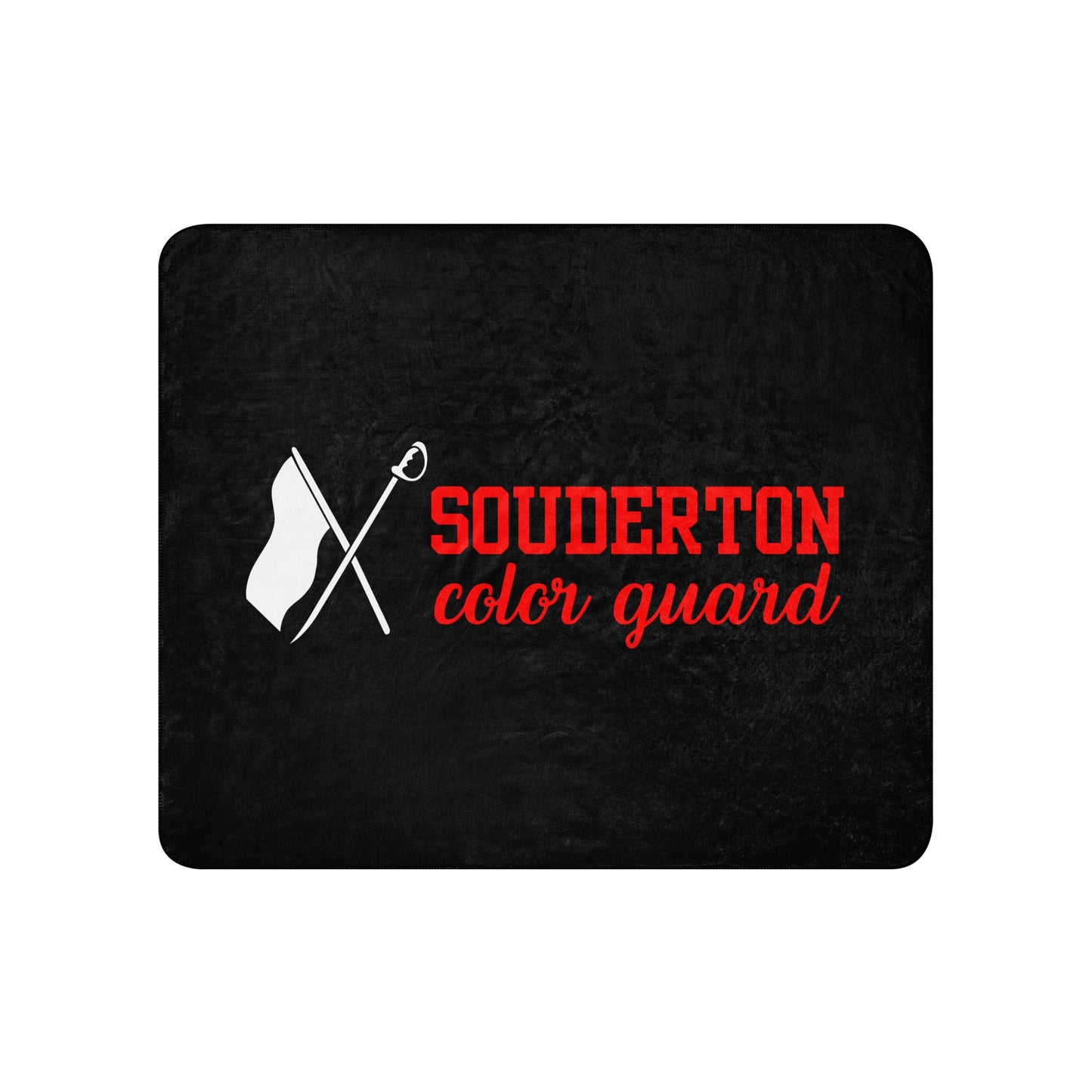 Sherpa Blanket | Souderton Color Guard | Crest Logo