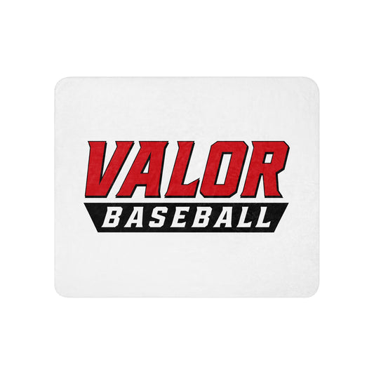 Sherpa Blanket | South Bend Valor Baseball | Emblem Logo