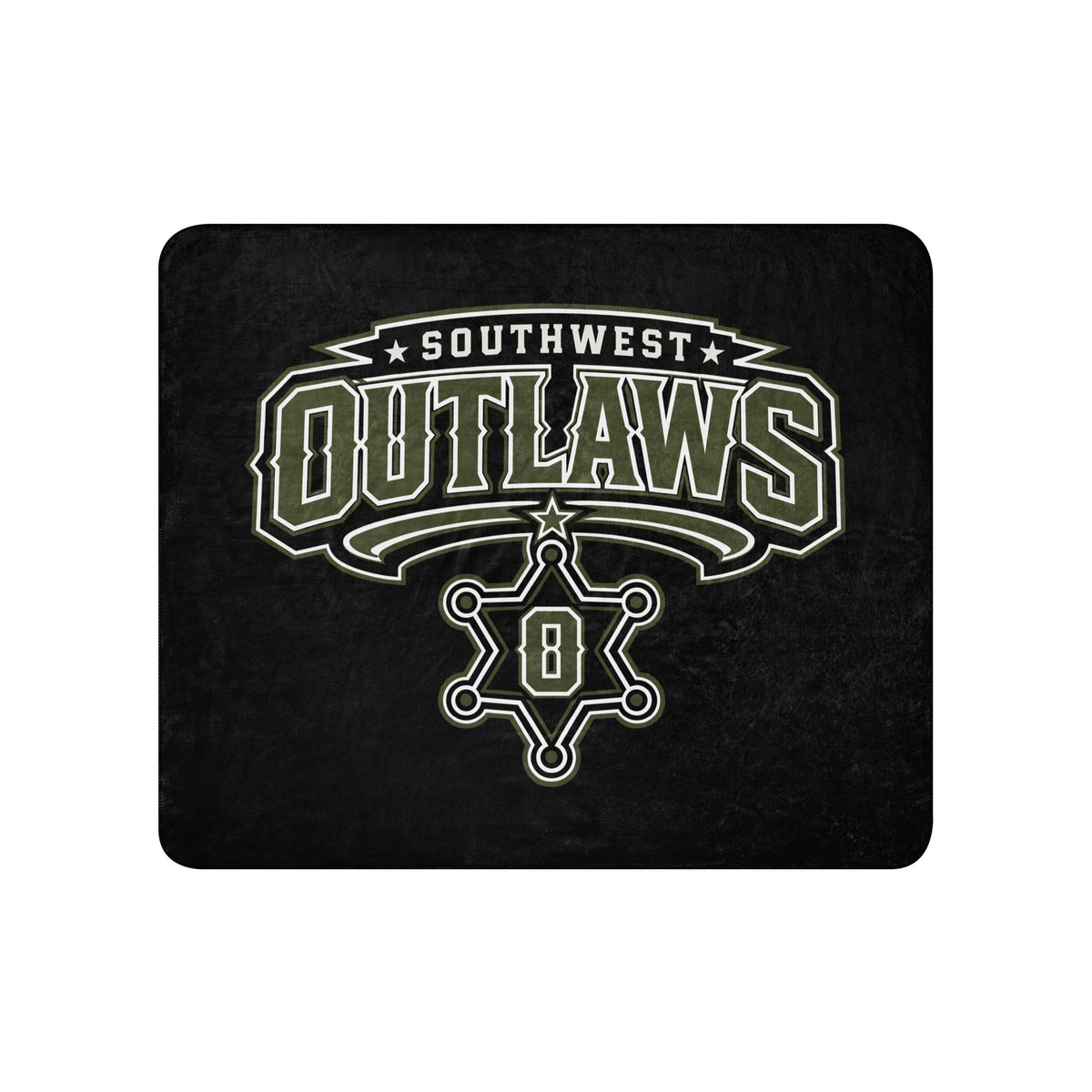 Sherpa Blanket | Southwest Outlaws | Frontier Athletics Logo