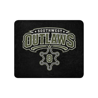Sherpa Blanket | Southwest Outlaws | Frontier Athletics Logo