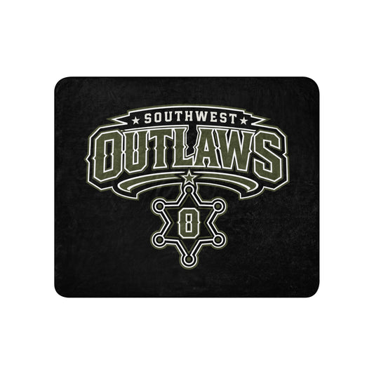 Sherpa Blanket | Southwest Outlaws | Frontier Athletics Logo