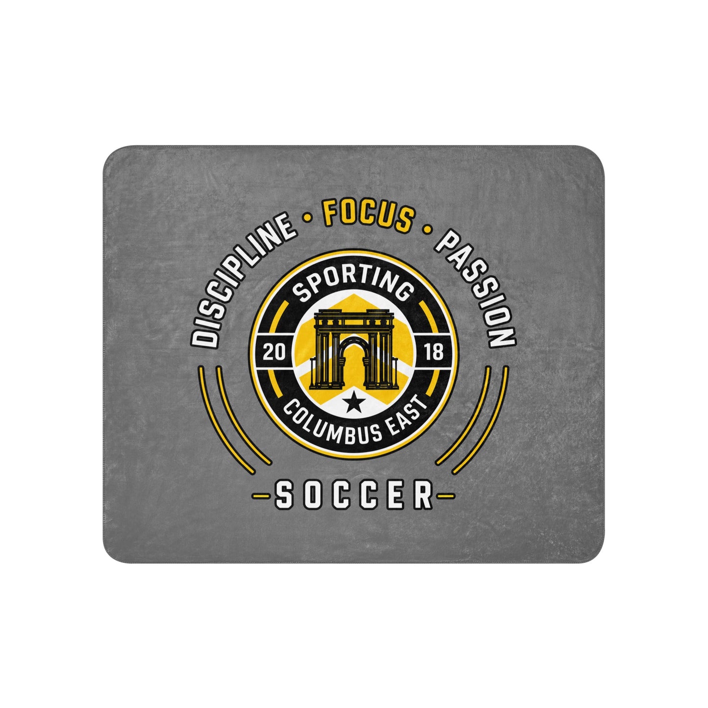 Sherpa Blanket | Sporting Columbus East | Emblem Logo