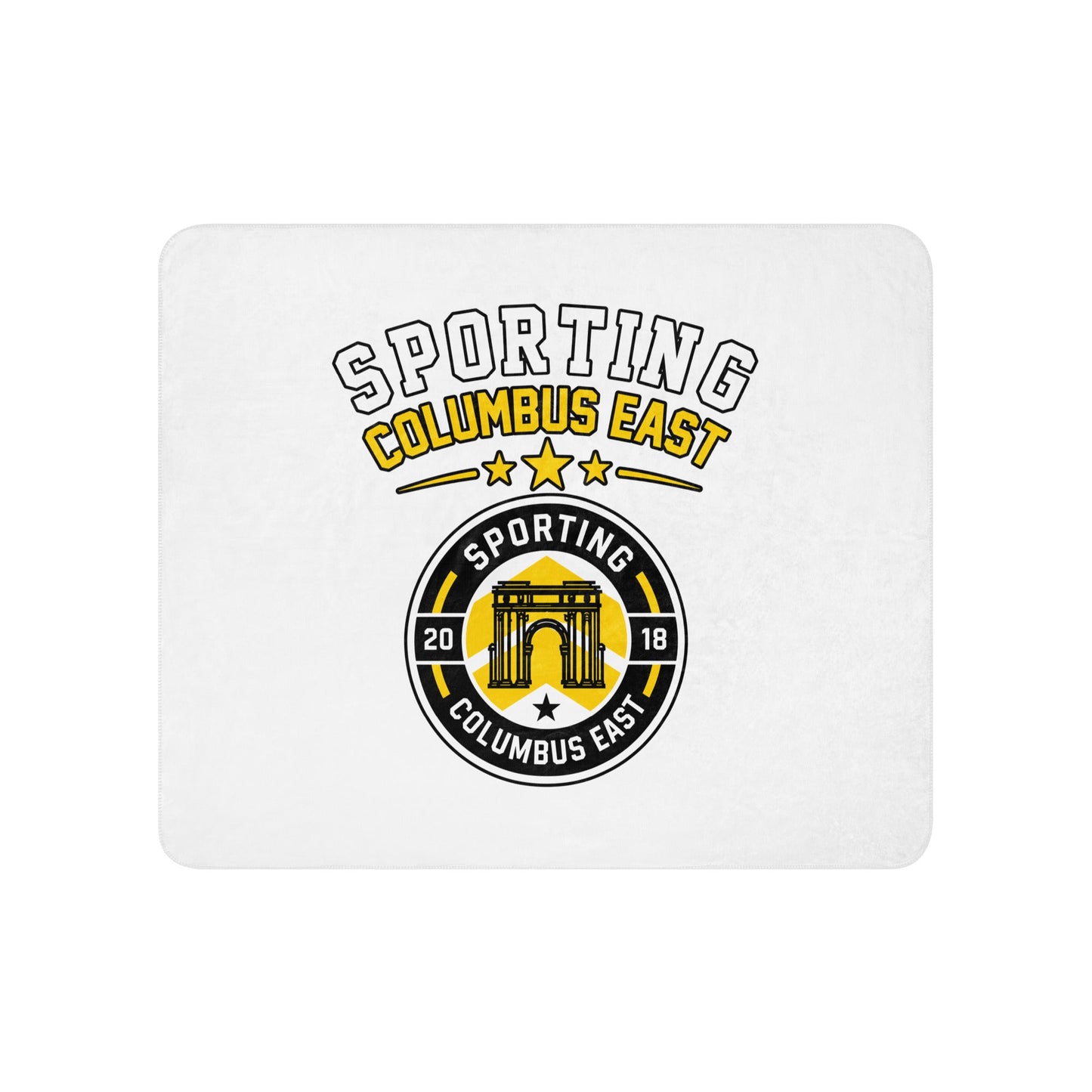 Sherpa Blanket | Sporting Columbus East | Vanguard Logo