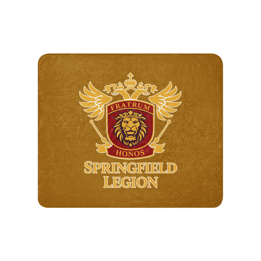 Sherpa Blanket | Springfield Legion Hockey Club | Imperial Crest Logo