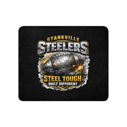 Sherpa Blanket | Starkville Steelers | Icon Logo