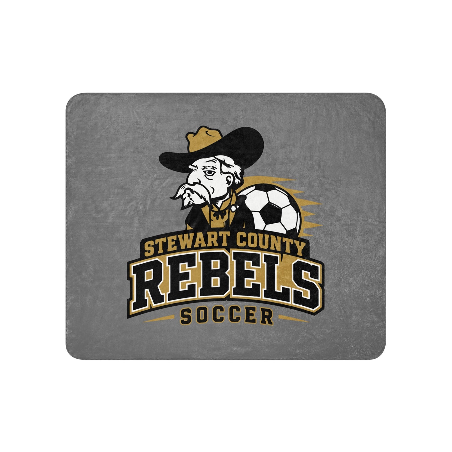 Sherpa Blanket | Stewart County Soccer | Crest Logo