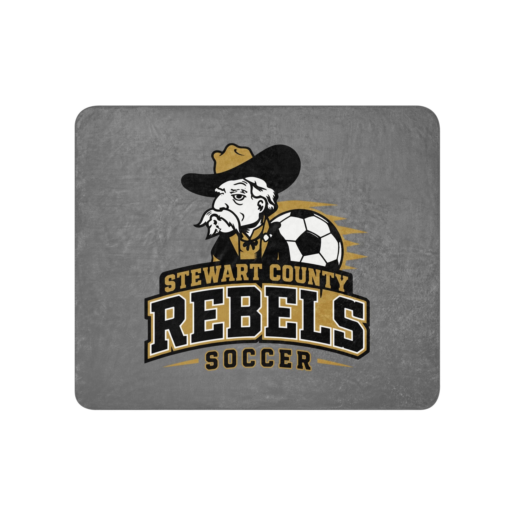 Sherpa Blanket | Stewart County Soccer | Crest Logo