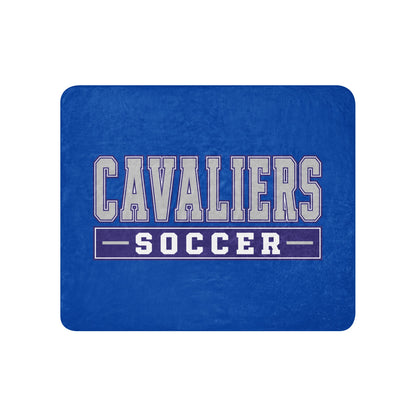 Sherpa Blanket | STM Soccer | Modern Script Logo