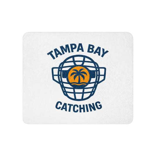 Sherpa Blanket | Tampa Bay Catching | Vanguard Logo