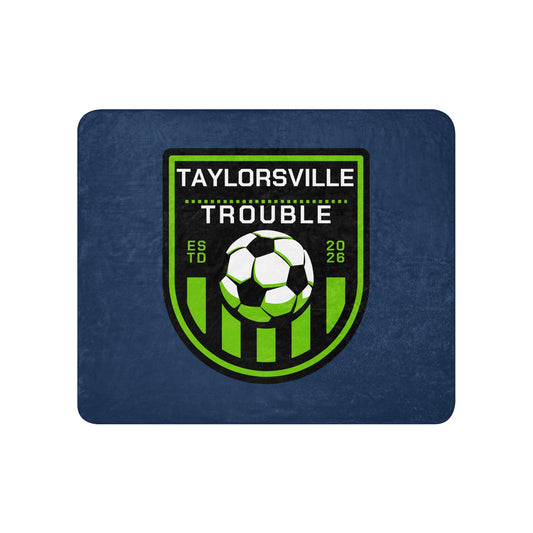 Sherpa Blanket | Taylorsville Trouble | Shield Logo